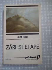 LUCIAN BLAGA - ZARI SI ETAPE foto