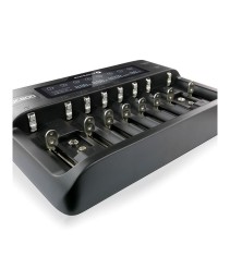 Incarcator pentru baterii cilindrice Li-ion si Nimh everActive UC-800
