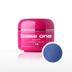 Gel UV Silcare Base One Matt - Cobalt Blue 19, 5g