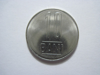 Romania (294) - 10 Bani 2023, aUNC, mai rar foto