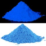 Pigment Albastru Fluorescent UV Reactiv, 100g, Efect Luminescenta, Vopsea Decorativa, Marcaje UV