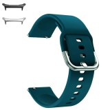 Curea din silicon compatibila cu Samsung Galaxy Watch Ultra, Sacramento Green