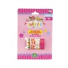 Set de 4 benzi decorative creative, adezive, cu model colorat si vesel, perfect pentru personalizarea caietelor, agendelor sau jurnalelor Roz Fairy Ta, Oem