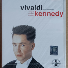 Vivaldi , The four seasons- Kennedy orchestra , dvd cu muzică clasică sigilat