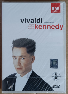 Vivaldi , The four seasons- Kennedy orchestra , dvd cu muzică clasică sigilat foto