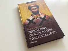 FERICITUL AUGUSTIN, PREDICI DESPRE MILOSTENIE, NEVOINTA SI FRICA DE DUMNEZEU. TRADUCERE DIN LATINA