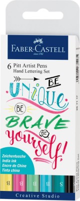 Set Pitt Artist 6/set Be Brave Be Unique Be Yourself! foto