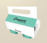 Cumpara ieftin Suport carton personalizat pentru 2 pahare