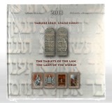 Album filatelic Tablele legii, Legile lumii (bilingv), 2013, cartonat, &icirc;n folie