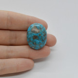 Cabochon turcoaz iranian 27x21x9mm c17, Stonemania Bijou