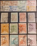 Romania 1903/1944 - Lot serii stampilate (13 poze)