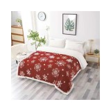 Cumpara ieftin Patura pufoasa cocolino, Model Mos Craciun, 200x230 - CRN4