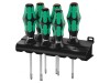 Kit Șurubelnițe Phillips Pozidriv Plată Kraftform Lasertip, Wera