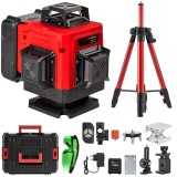 Nivela laser profesionala Campion PRO Professional cu trepied, 16 linii 4x360 grade, display LCD, autonomie extinsa