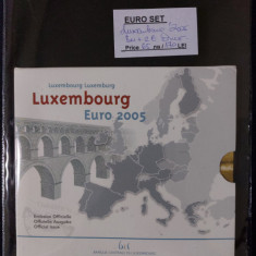 Luxemburg 2005 - Set complet de euro bancar + monedă comemorativă de 2 euro