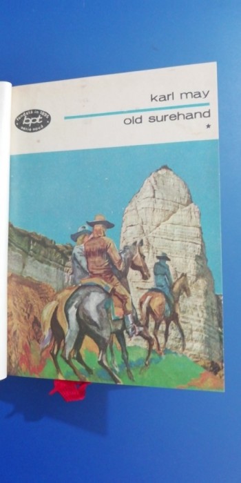 myh 533- KARL MAY - OLD SUREHAND - 4 VOLUME - ED 1975