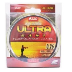 Fir ASSO Ultra Cast Galben Fluo 0.22mm 150m foto