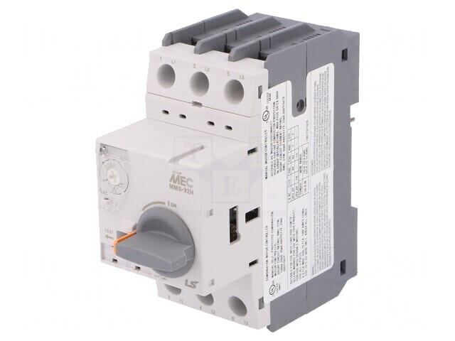 &Icirc;ntrerupător Motor 1,5kW pentru Şină DIN IP20