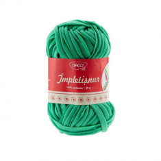 Impletisnur DACO din Poliester, 50 g, Verde, Accesorii Creatie, Accesorii Craft, Snur Poliester, Impletisnur Verde, Impletisnur Daco, Impletisnur din