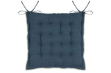 Pernă De Scaun Helios 38X38 Cm, Culoare Albastru, 100% Bumbac