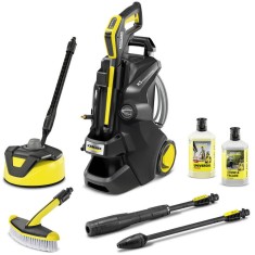 Aparat de Spalat cu Presiune Karcher K 5 Power Control Home &amp;amp; Brush Editie Aniversara, 2100W, Negru/Galben