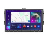 Navigatie auto Android VW Seat Skoda EDT-E305 cu GPS 4G si CarPlay wireless