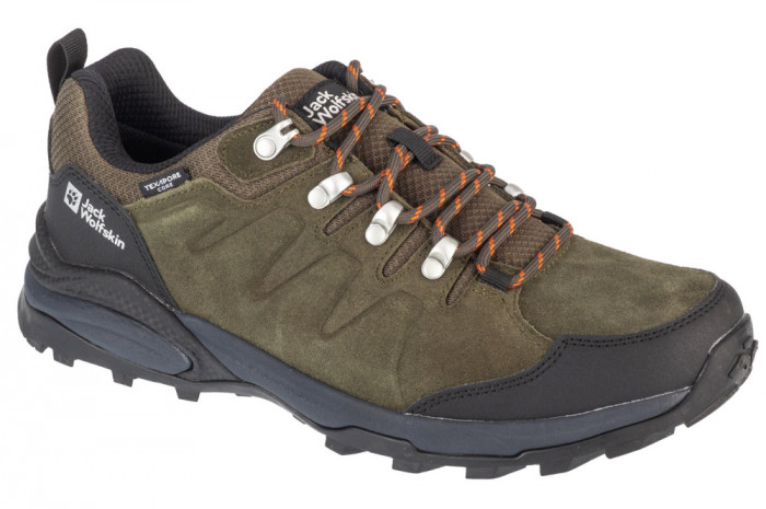 Pantofi de trekking Jack Wolfskin Refugio Texapore Low M 4049851-4287 verde