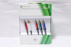 Cablu Xbox 360 Component HD AV original - sigilat foto
