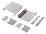 Carcasă aluminiu naturală, dimensiuni 261mm x 300mm x 134mm, KRADEX