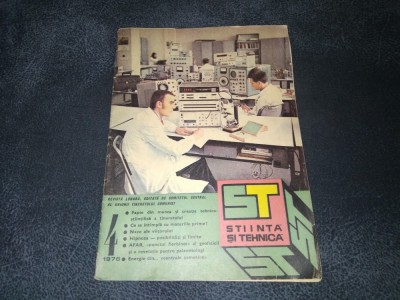 REVISTA STIINTA SI TEHNICA NR 4 1976 foto