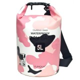 Sac impermeabil YUMQUA, 5L, roz - SECOND