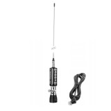 Cumpara ieftin Antena CB LEMM AT-3001 TURBOSTAR Black 200 cm, cu cablu RG58 4 m, 26,5 - 28 MHz, rabatabila, fabricata in Italia