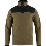 Top Jack Pyke Snap Neck Fleece, muștar &icirc;nchis