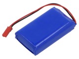 Acumulator Li-Po 7,4V 1350mAh AKYGA cu conector JST SYP-02T-1