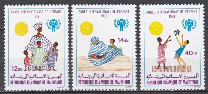 Mauritania 1979 - Anul Internațional al Copilului, MNH