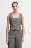 Pedro del Hierro vestă culoarea gri, un singur rand de nasturi, 7312264