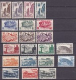 St.Pierre si Miquelon 1947 vederi fauna MI 347-367 MNH