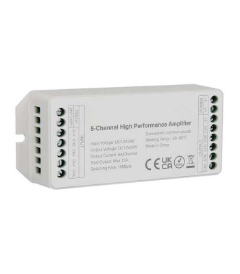 Amplificator banda LED 5 canale 15A V-tac SKU-2914 foto