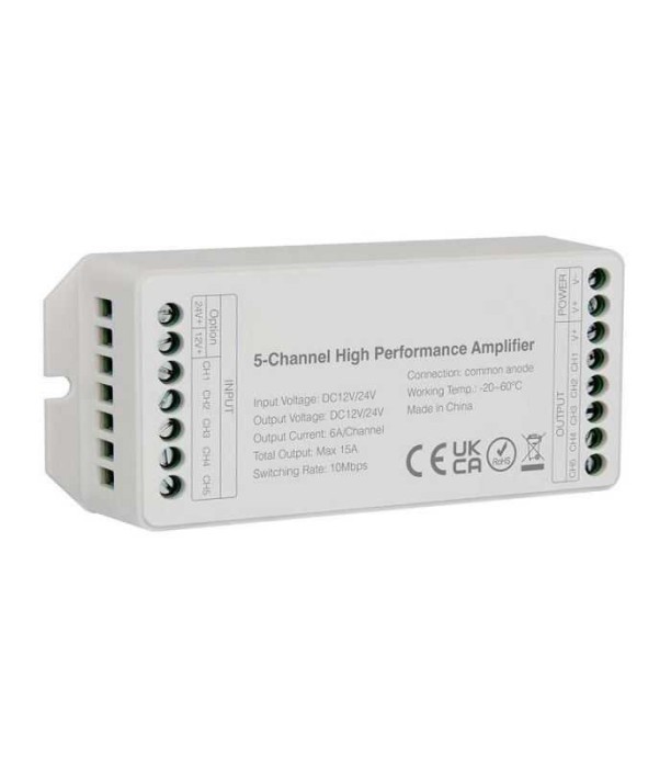 Amplificator banda LED 5 canale 15A V-tac SKU-2914