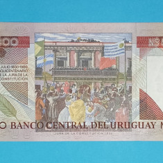 Uruguay 5.000 Nuevos Pesos 1983 'Jura de la Constitucion' UNC serie: 03201508