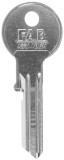 Semifabricat cheie original FAB 2.00ND R104 nichelat pentru FAB2