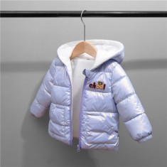 Geaca gri din fas pentru copii - Chool (Marime Disponibila: 4 ani)