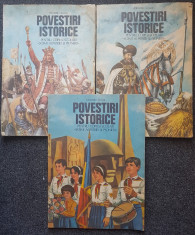 POVESTIRI ISTORICE - Dumitru Almas (3 volume) foto