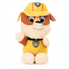 Jucarie de plus, Paw Patrol, Rubble, 9 cm, 20131891