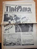 ziarul tinerama 29 martie - 4 aprilie 1991 - razboiul din golf, ion ratiu interviu
