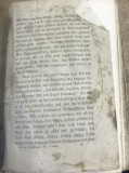 CRT15DE Incomplet Pagini Vechi Teologie Germana Alfabet Gotic / Antique German Religious Pages - Dreer Fruhlehren Carte Cult Catolica Fragment