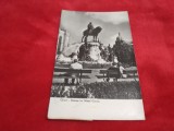 CARTE POSTALA CLUJ-STATUIA LUI MATEI CORVIN CIRCULATA