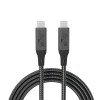 Cablu de date USB-C 4.0, PRESTIGE CHARGE&reg;, transfer date 40Gbps, video 8K@60Hz 4K@144Hz, incarcare PD 240W laptop, monitor, telefon, compatibil Thunde