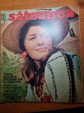 Revista sateanca noiembrie 1971-art.si foto com. peris,festivalul cibinium sibiu