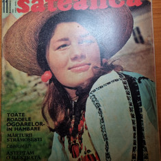 revista sateanca noiembrie 1971-art.si foto com. peris,festivalul cibinium sibiu